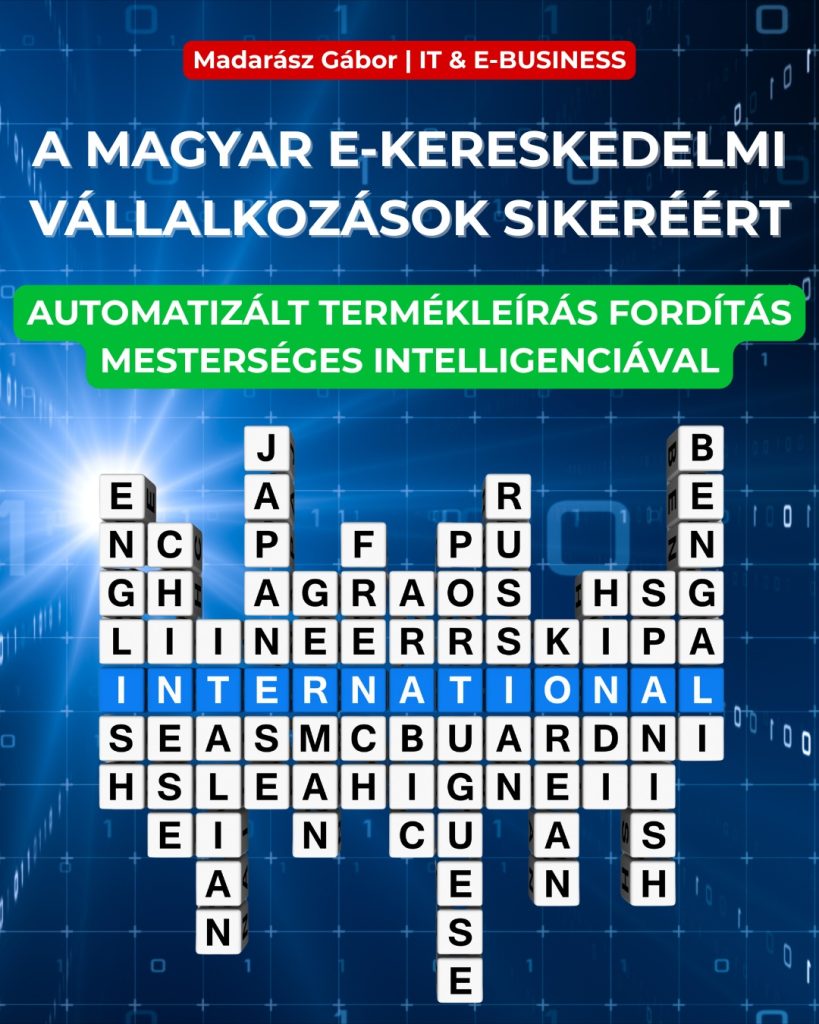 Webshop termék leírás fordítás